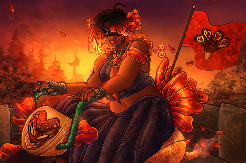 Harlequinn Flower Rebel Kusabana