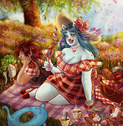 Flora among the Fauna