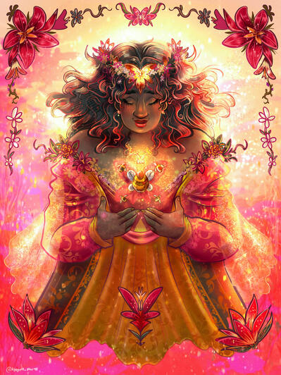 Healing Stargazer Lily